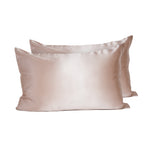 Silk Pillowcase Set - Caramel Beige