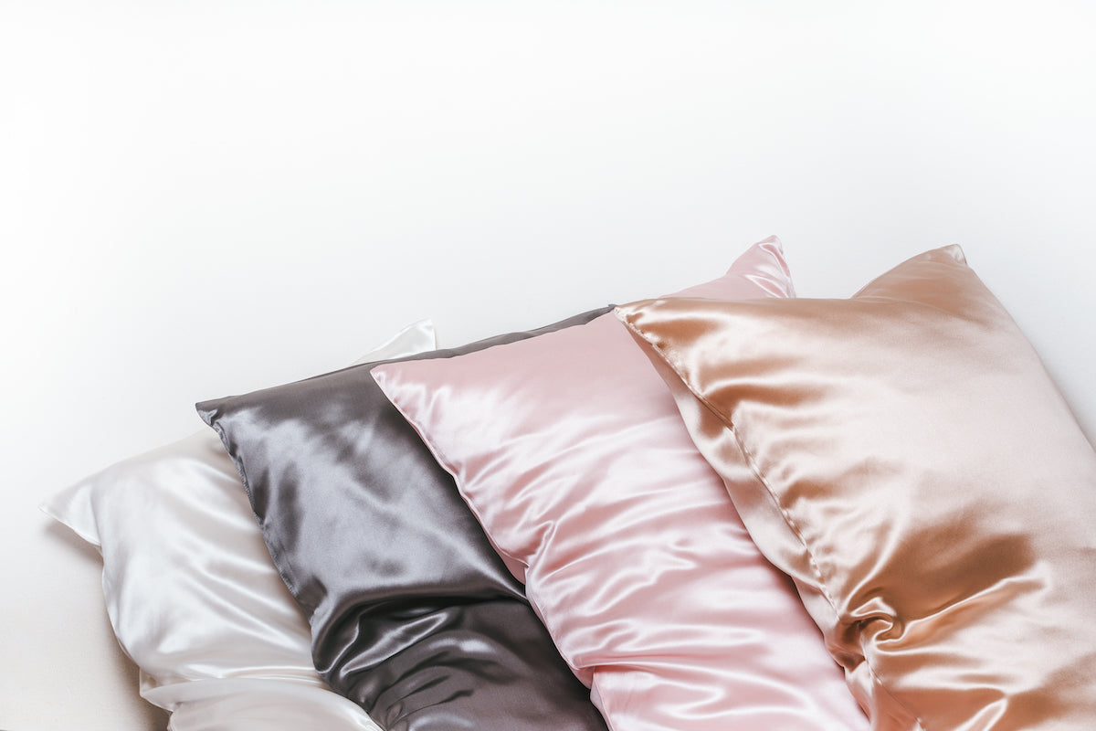 Silk Pillowcase Set (mix & match colours! →)