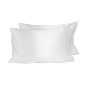 Silk Pillowcase Set - Snow White